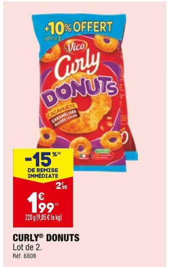 ALDI Vico curly donuts offre