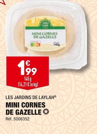 ALDI Les jardins de laylah mini cornes de gazelle offre