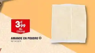 ALDI Amande en poudre offre