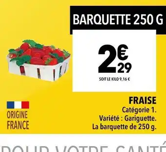 Supeco Fraise offre