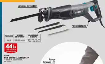 ALDI Ferrex® scie sabre électrique offre