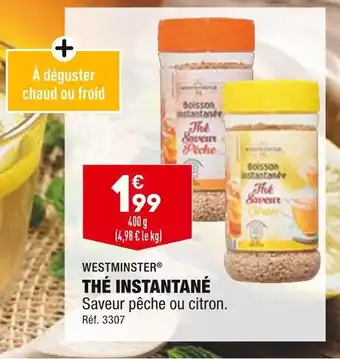 ALDI Westminster thé instantané offre