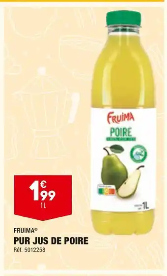 ALDI Fruima pur jus de poire offre