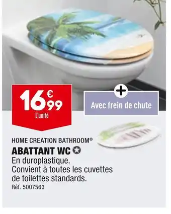 ALDI Home creation bathroom® abattant wc offre
