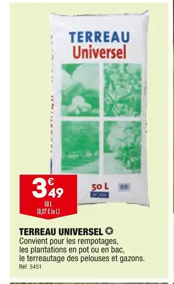 Terreau universel