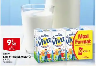 Candia lait vitaminé viva