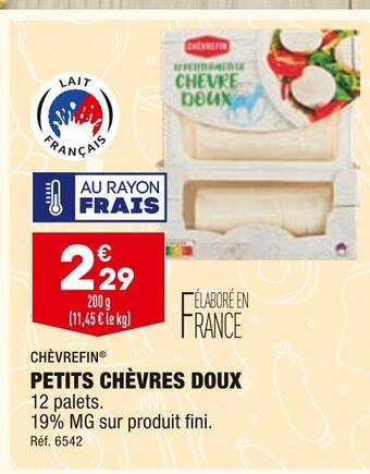 ALDI Chèvrefin petits chèvres doux offre