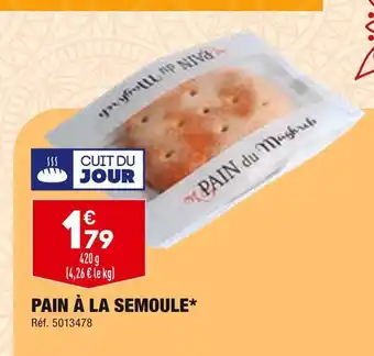 ALDI Pain à la semoule offre