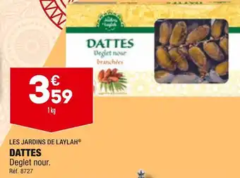 ALDI Les jardins de laylah dattes offre