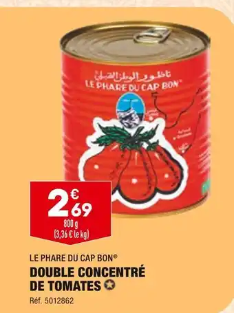 ALDI Le phare du cap bon double concentré de tomates offre