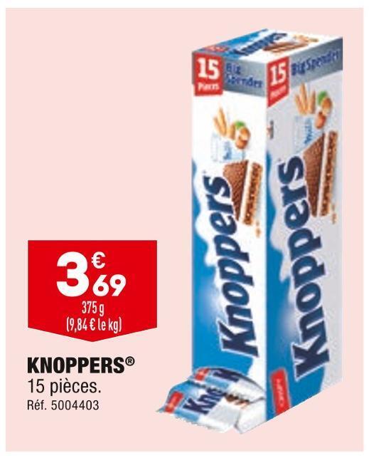 Promo Knoppers knoppers chez ALDI