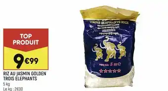 Riz au jasmin golden trois elephants