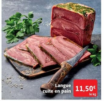 Colruyt Langue cuite en pain offre