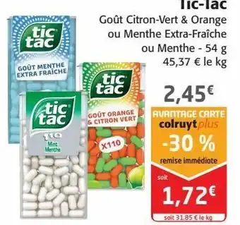 Tic-tac