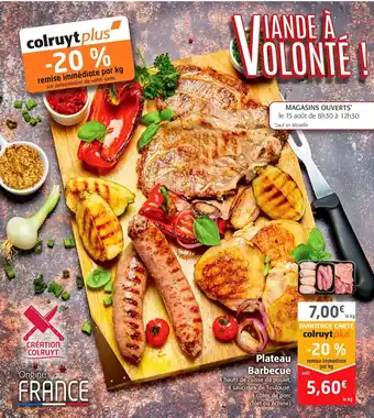 Colruyt Plateau barbecue offre