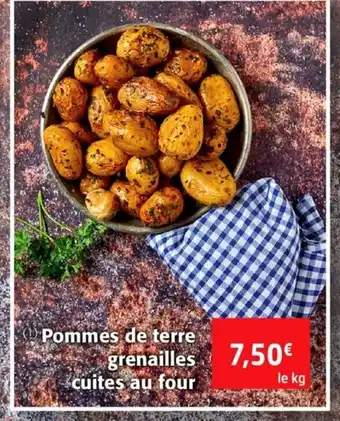 Pommes de terre grenailles cuites au four