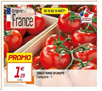 Netto Tomate ronde en grappe offre