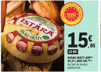 Ossau iraty AOP 35,5% mat gr