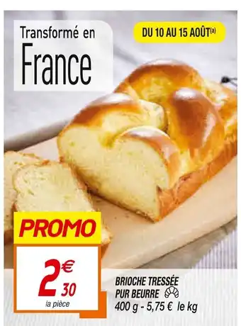 Brioche tressée pur beurre