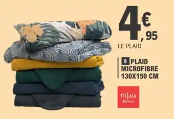 E.Leclerc Plaid microfibre 130X150 CM offre