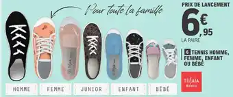 E.Leclerc Tennis homme, femme, enfant ou bébé offre