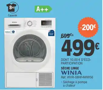 E.Leclerc Sèche linge offre