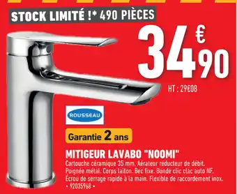 Brico Cash Mitigeur lavabo noomi offre