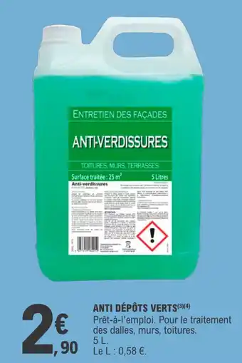 E.Leclerc Anti dépôts verts offre