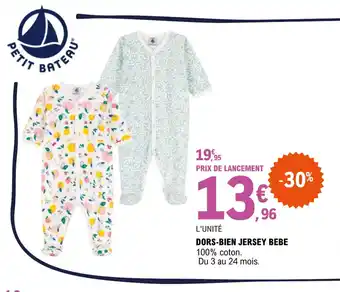 E.Leclerc Dors-bien jersey bebe offre