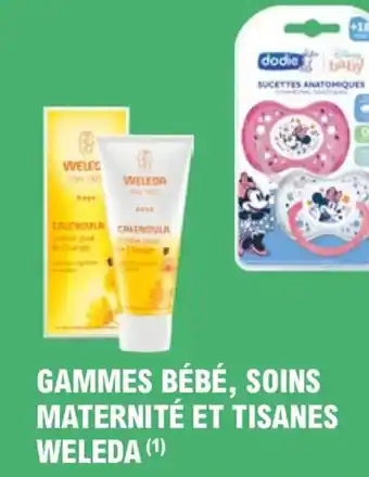 E.Leclerc Gammes bébé, soins maternité et tisanes weleda offre