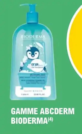 Gamme abcderm bioderma
