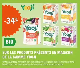E.Leclerc Sur les produits présents en magasin de la gamme YOOJI offre
