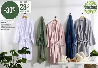 Peignoir col kimono FRINGES