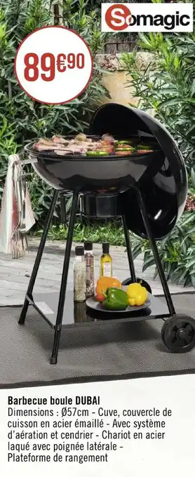 Géant Casino Barbecue boule DUBAI offre