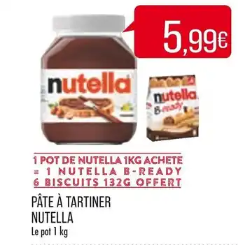 Match Pâte à tartiner NUTELLA offre