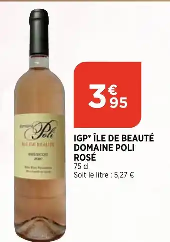 Bi1 IGP Île de beauté domaine poli offre