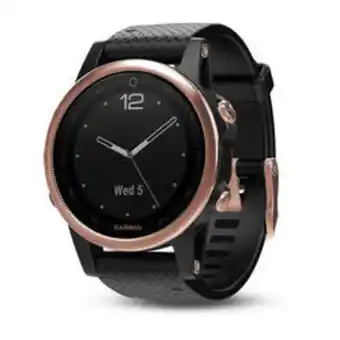 Reconditionné - montre connectée gps fenix 5s sapphire gold - excellent état