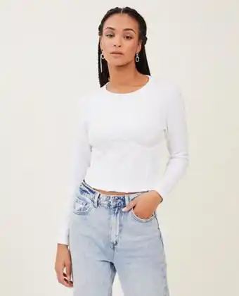 Pull façon corset