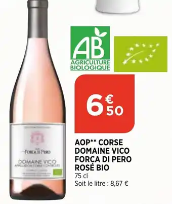 Bi1 AOP corse domaine vico offre