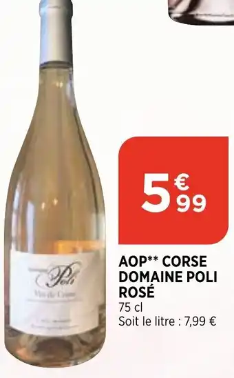 Bi1 AOP corse domaine poli offre