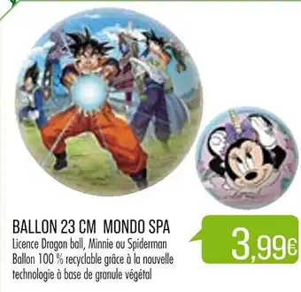 Match Ballon 23 CM Mondo Spa offre