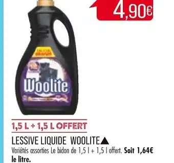 Match Lessive Liquide Woolite offre