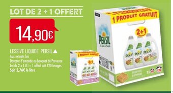 Match Lessive Liquide Persil offre