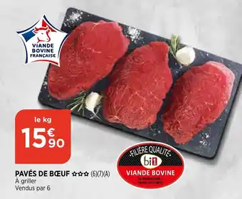 Bi1 Pavés de bœuf offre