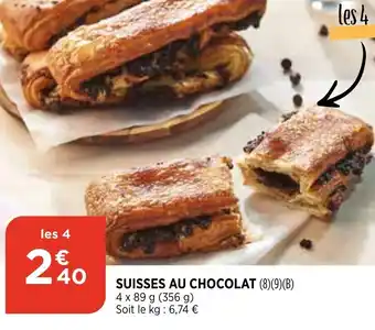 Bi1 Suisses au chocolat offre