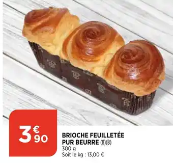 Bi1 Brioche feuilletée pur beurre offre