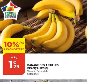 Bi1 Banane des antilles offre