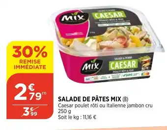 Bi1 Salade de pâtes mix offre