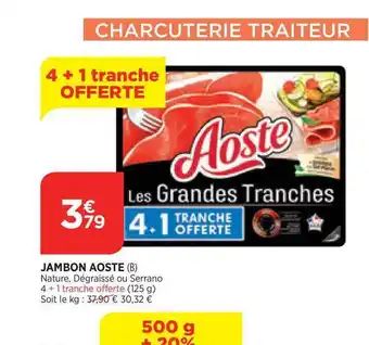 Bi1 Jambon aoste offre