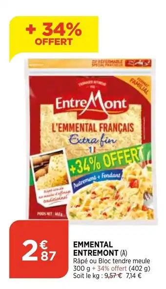 Bi1 Emmental entremont offre